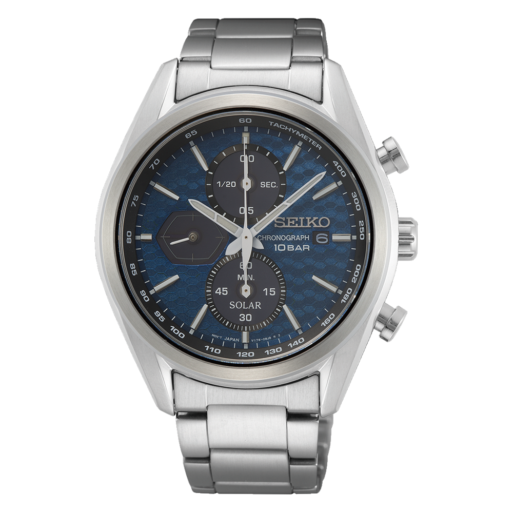 Seiko Solar de caballero pulsera de metal – SSC801P1