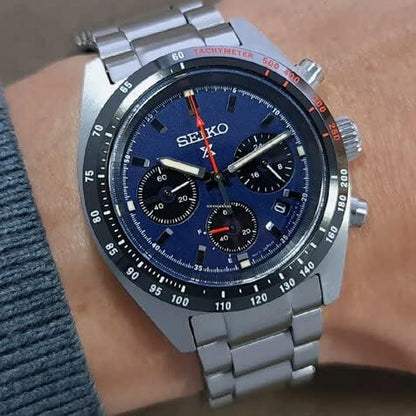 Seiko Prospex Speedtimer de hombre pulsera de metal 39 mm – SSC815P1