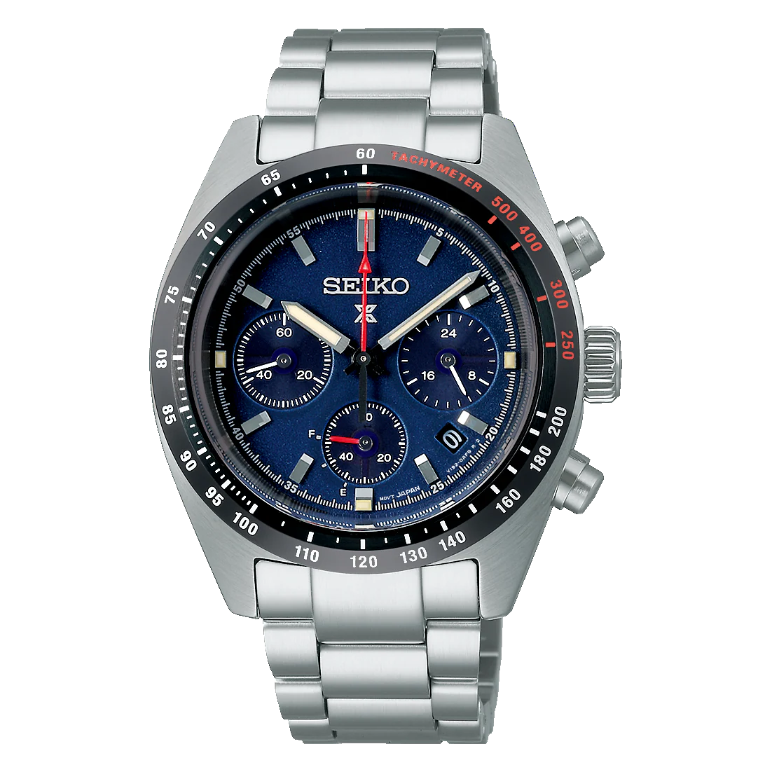 Seiko Prospex Speedtimer de hombre pulsera de metal 39 mm – SSC815P1