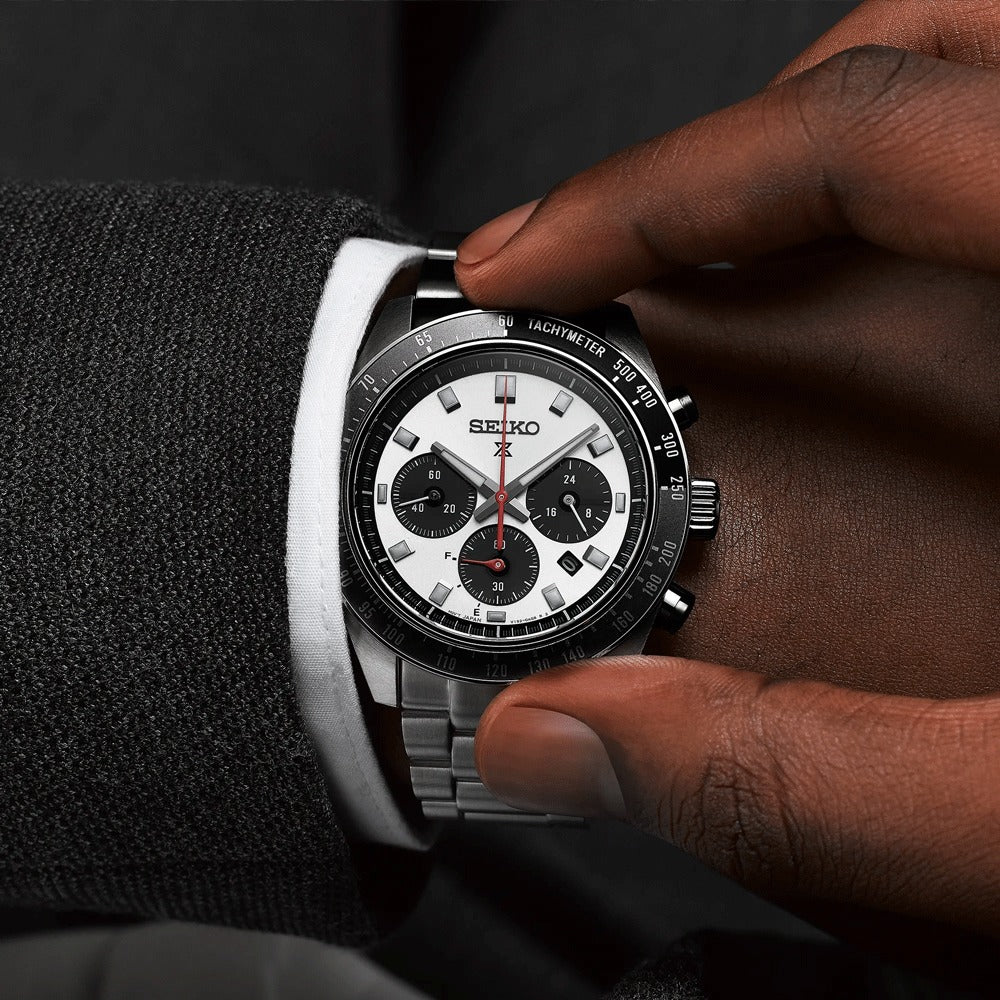 Seiko Prospex Speedtimer de hombre correa de metal – SSC911P1