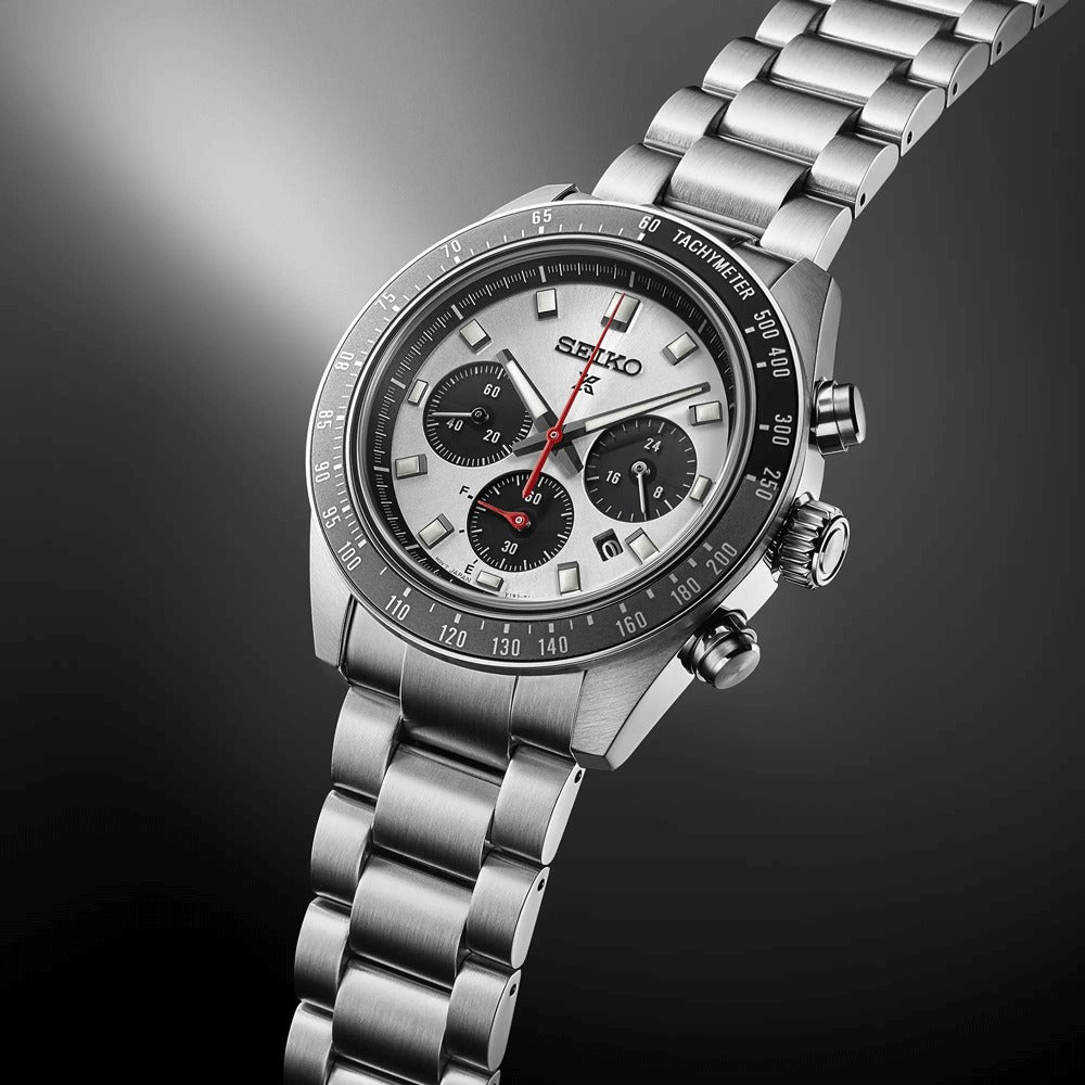Seiko Prospex Speedtimer de hombre correa de metal – SSC911P1