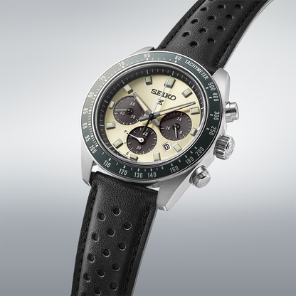 Seiko Prospex Speedtimer de hombre pulsera de cuero 41 mm – SSC943P1