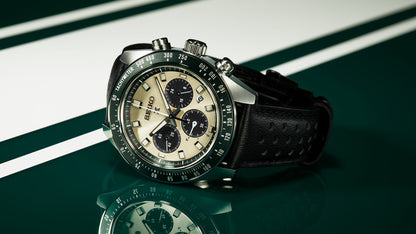 Seiko Prospex Speedtimer de hombre pulsera de cuero 41 mm – SSC943P1