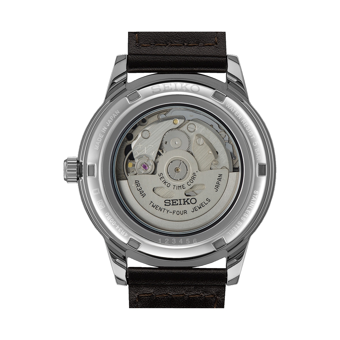 Seiko Presage Style60's de caballero pulsera de cuero – SSK013J1