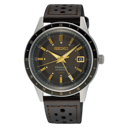 Seiko Presage Style60's de caballero pulsera de cuero – SSK013J1