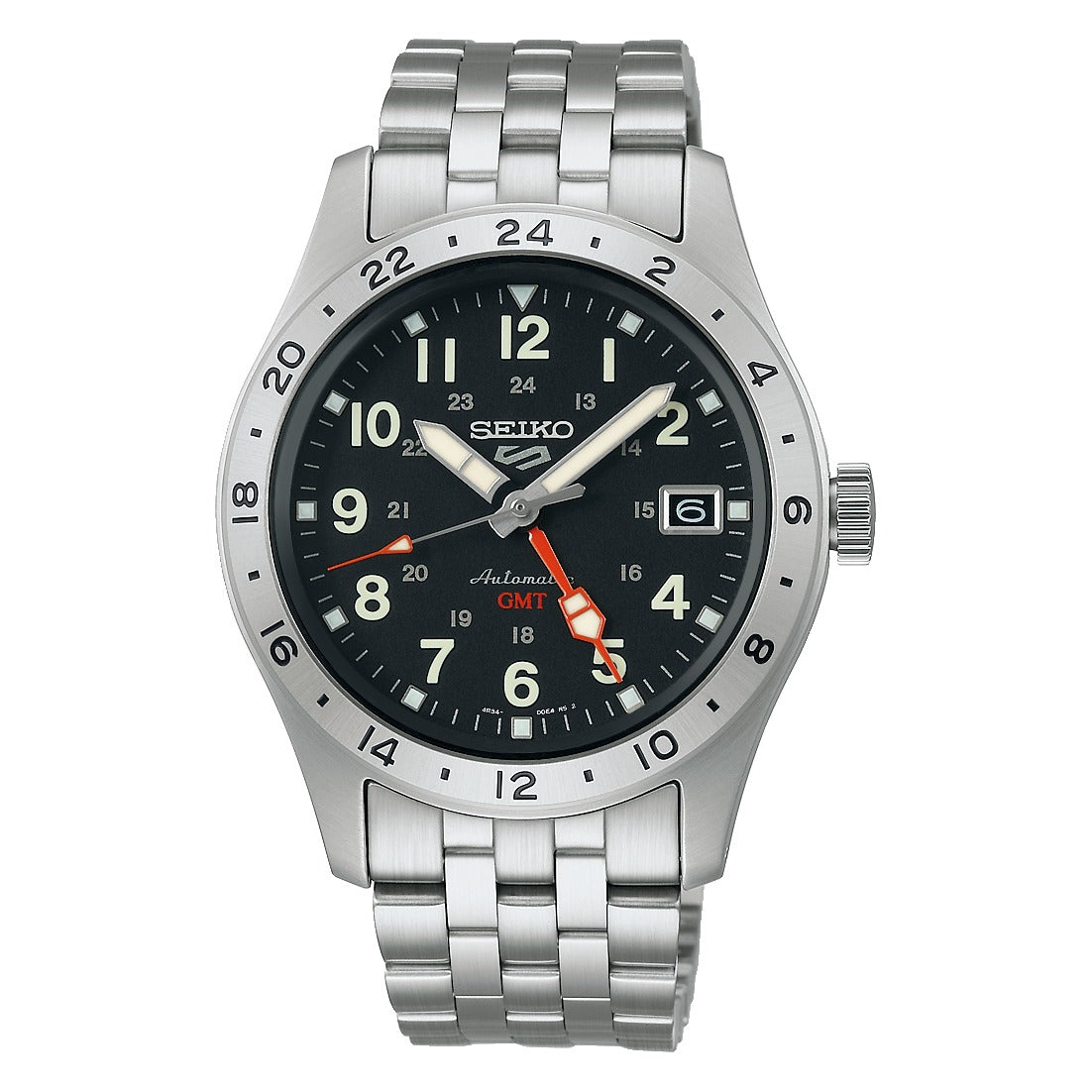 Seiko 5 para Hombre con Pulsera de Acero Inoxidable – SSK023K1