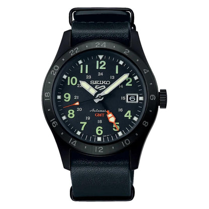 Seiko Serie 5 Análogo para Hombre con Correa de Cuero – SSK025K1