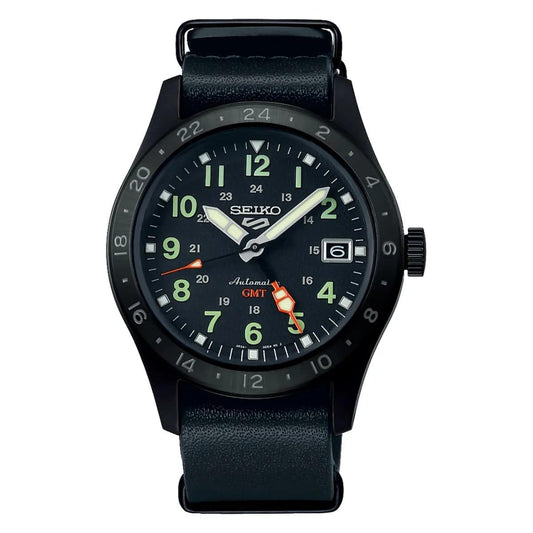 Seiko Serie 5 Análogo para Hombre con Correa de Cuero – SSK025K1