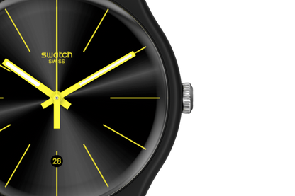 Swatch Night Cord unisex correa de tela – SUOB406