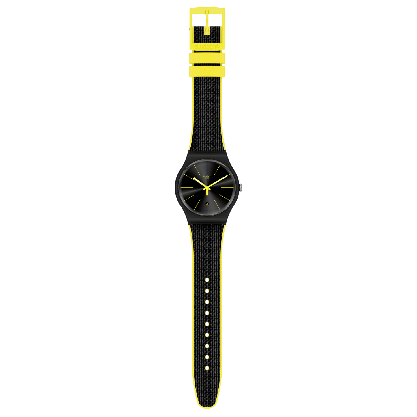 Swatch Night Cord unisex correa de tela – SUOB406