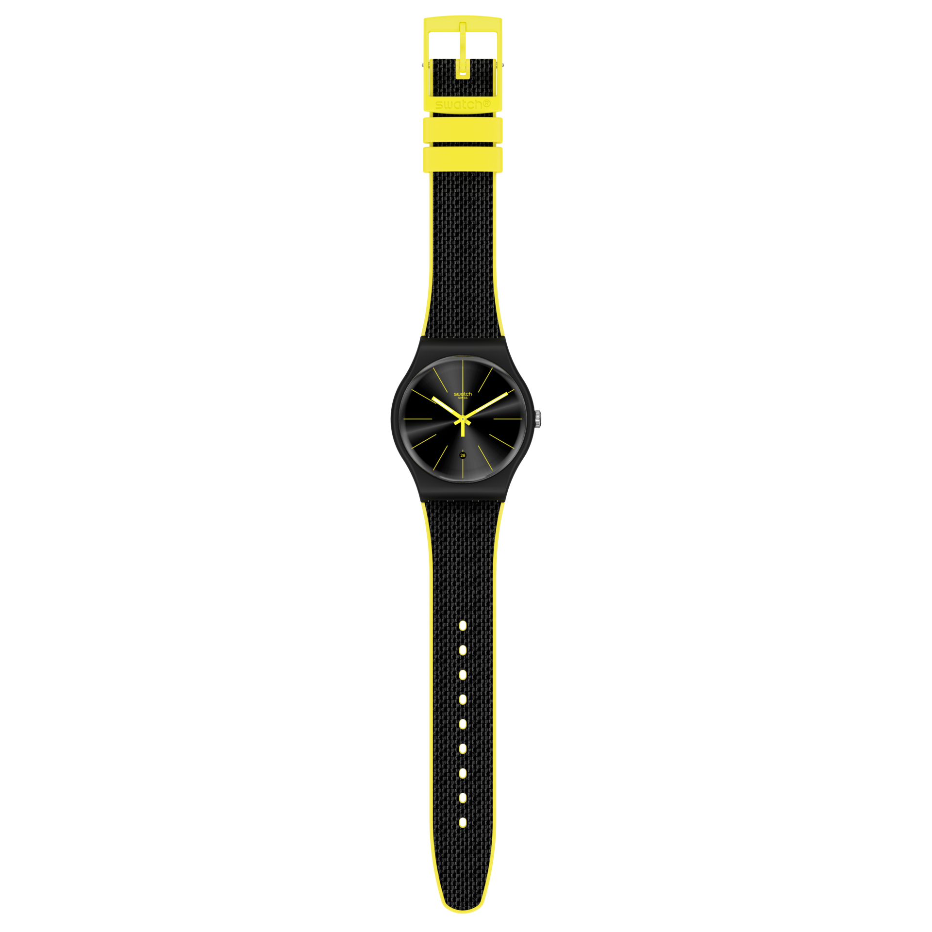 Swatch Night Cord unisex correa de tela – SUOB406