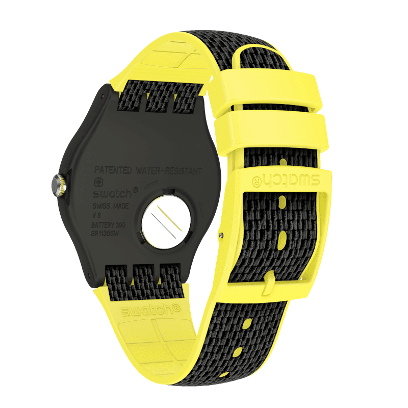 Swatch Night Cord unisex correa de tela – SUOB406