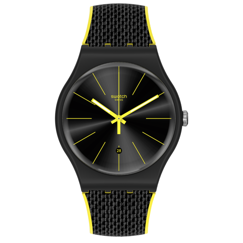 Swatch Night Cord unisex correa de tela – SUOB406