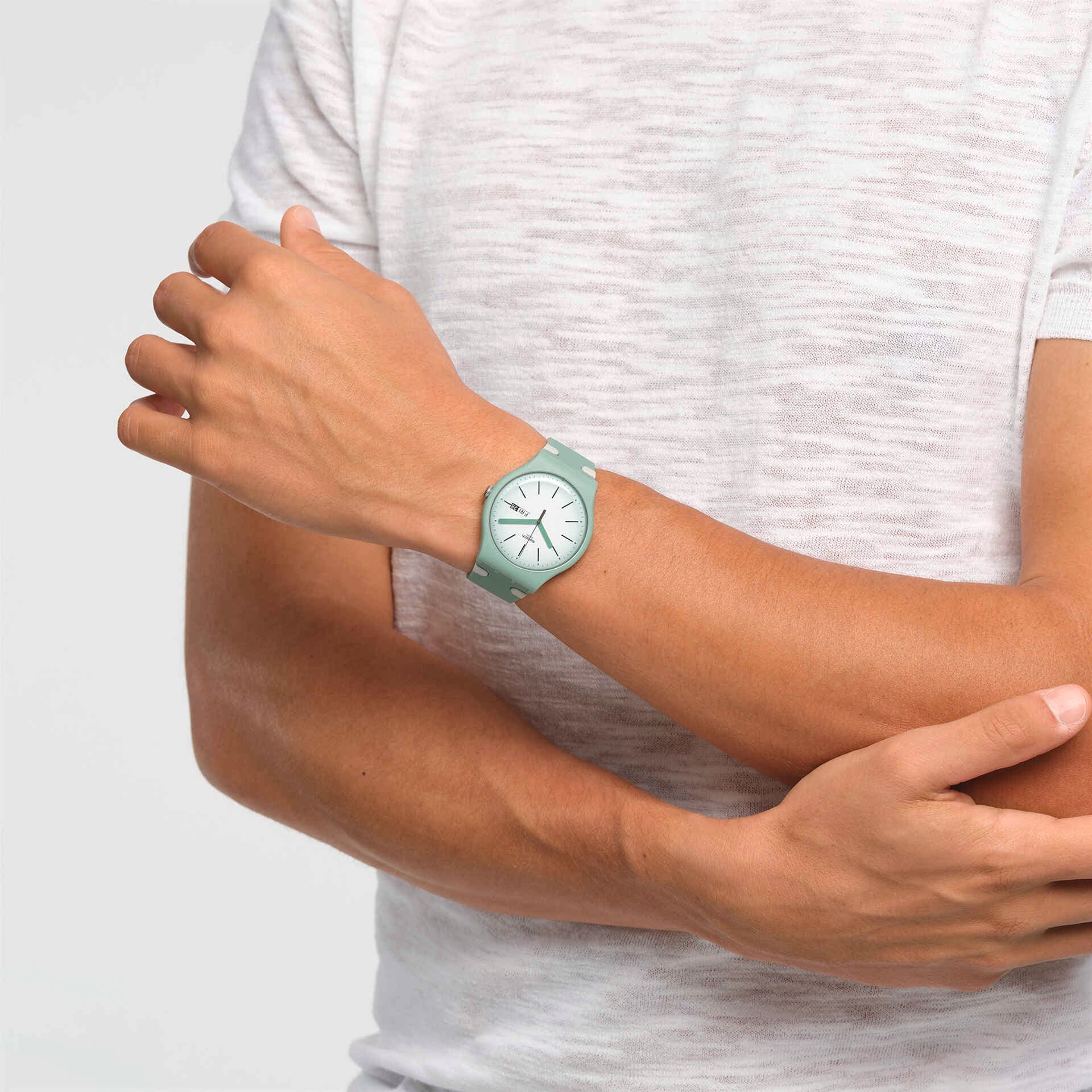 Swatch Meet me at the Myrtl unisex correa de resina – SUOG712