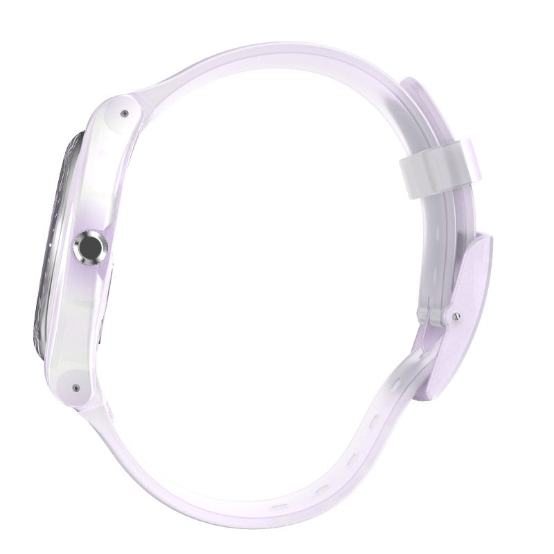 Swatch Pink Mist de dama correa de silicona – SUOK155