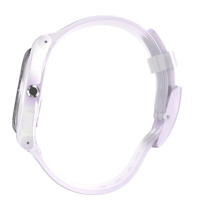 Swatch Pink Mist de dama correa de silicona – SUOK155