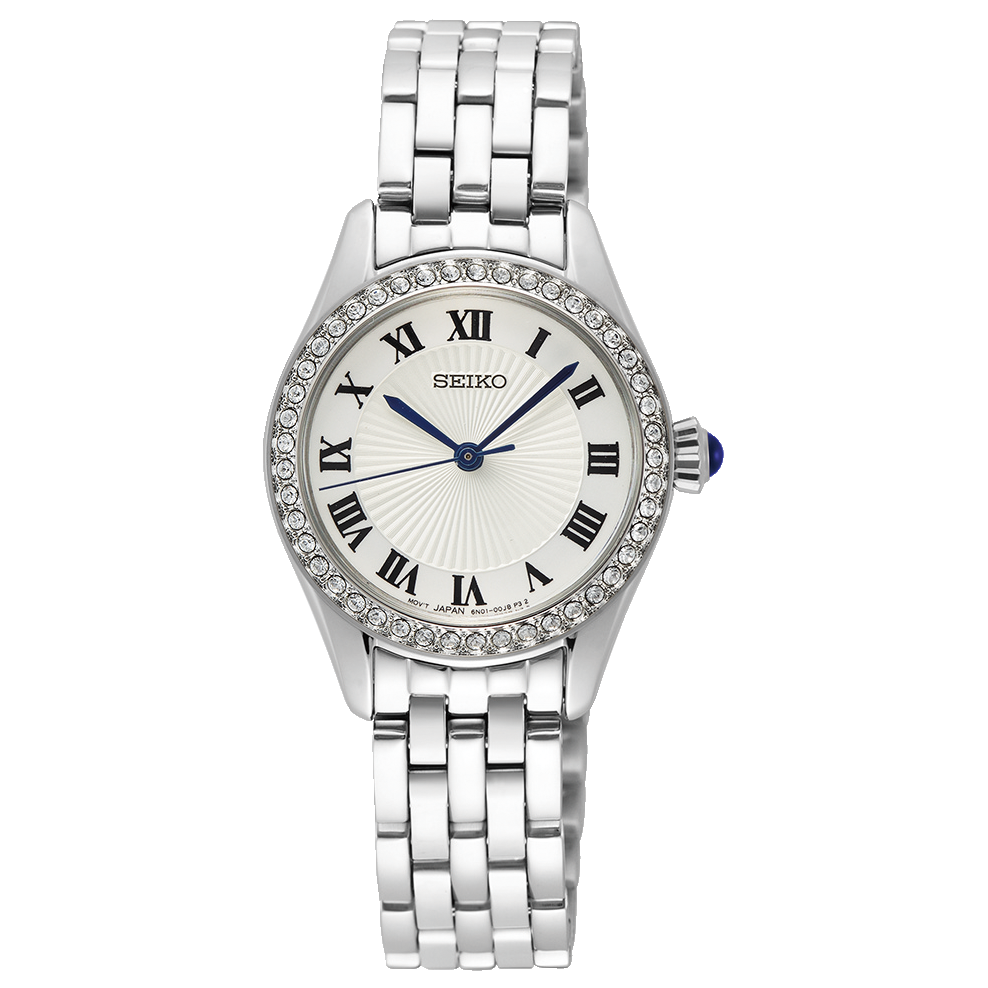 Seiko Diamond de dama pulsera de metal – SUR333P1
