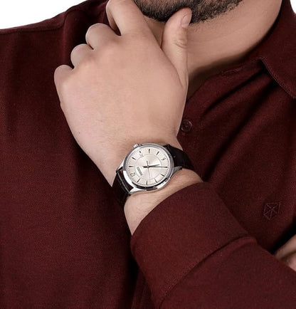 Seiko de caballero pulsera de piel – SUR421P1
