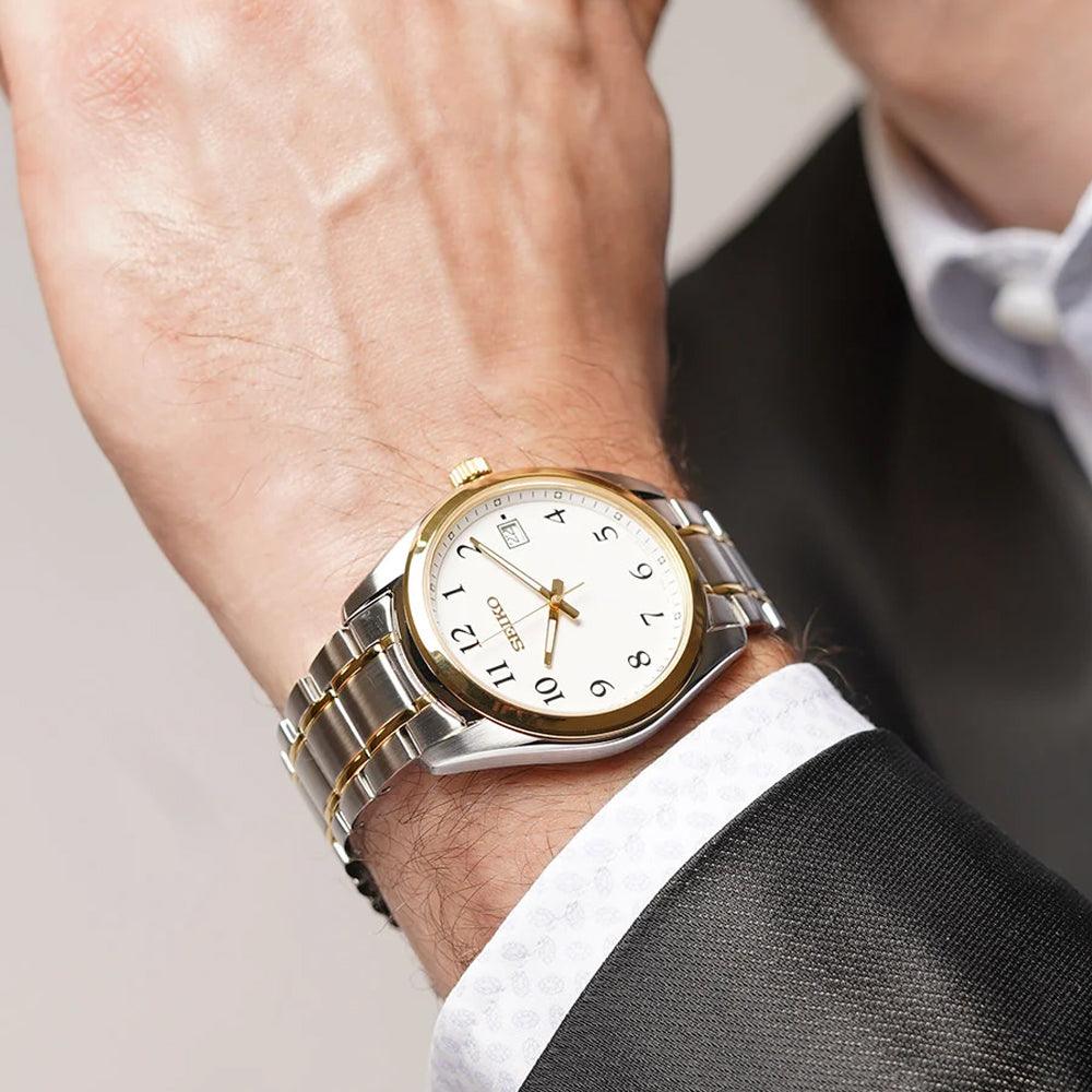Seiko de hombre pulsera de metal – SUR460P1