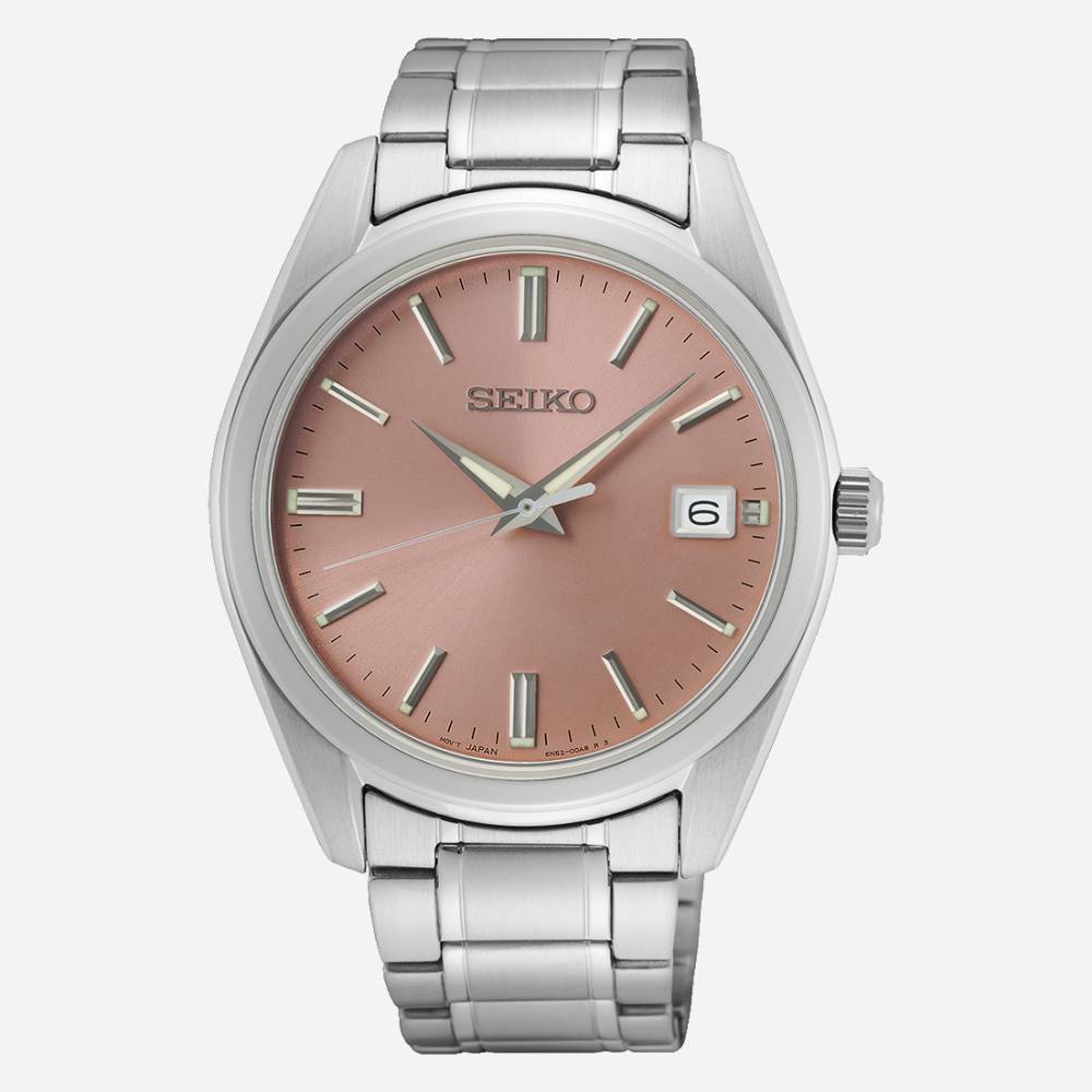 Seiko Análogo para Hombre con Pulsera de Metal – SUR523P1