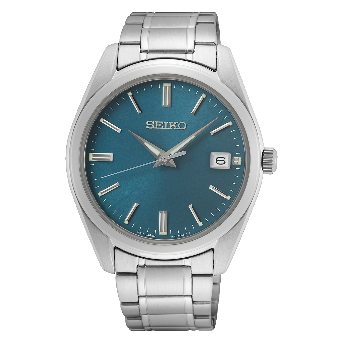 Seiko Cristal Zafiro para Caballero Banda de Acero inoxidable – SUR525P1