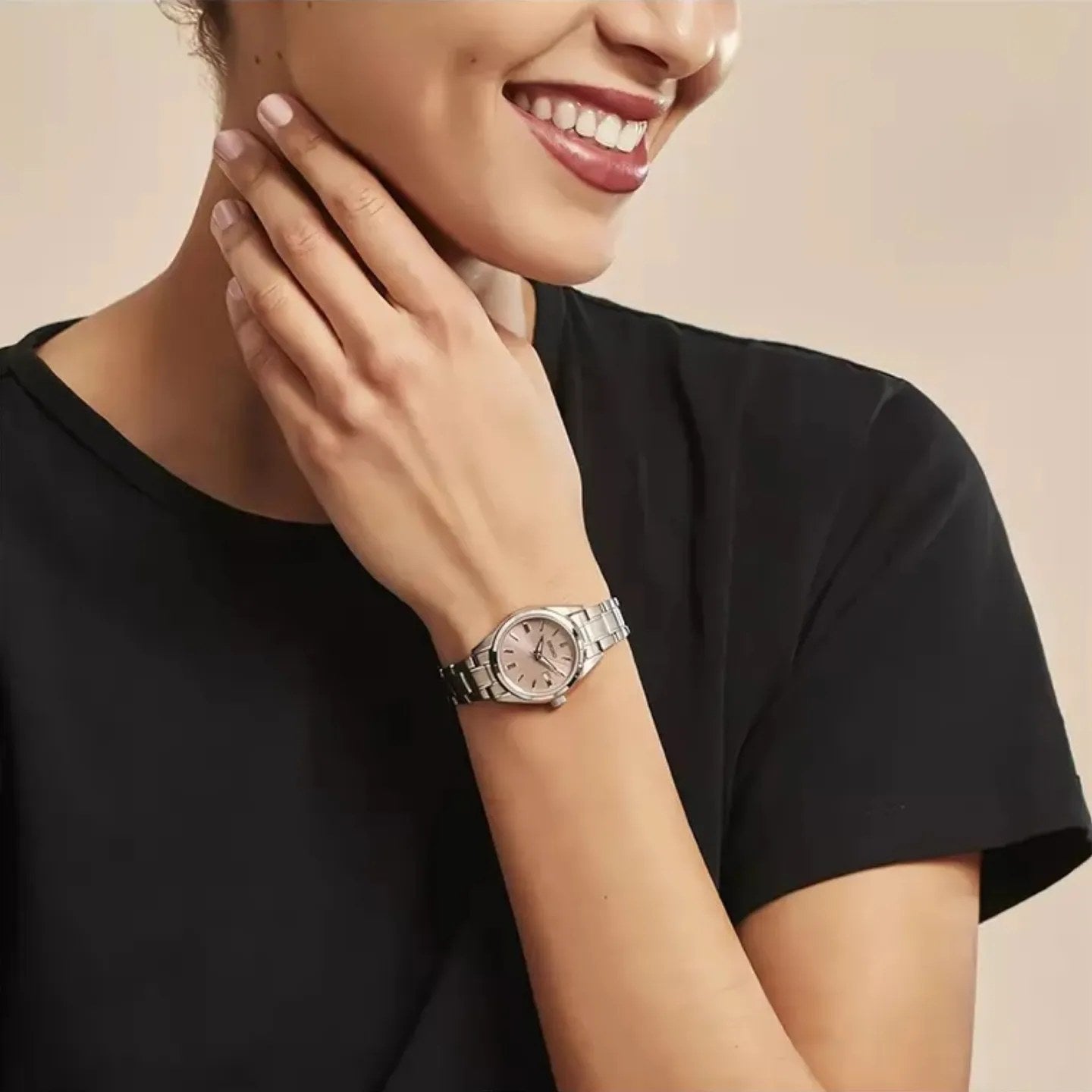 Seiko de dama pulsera de metal – SUR529P1