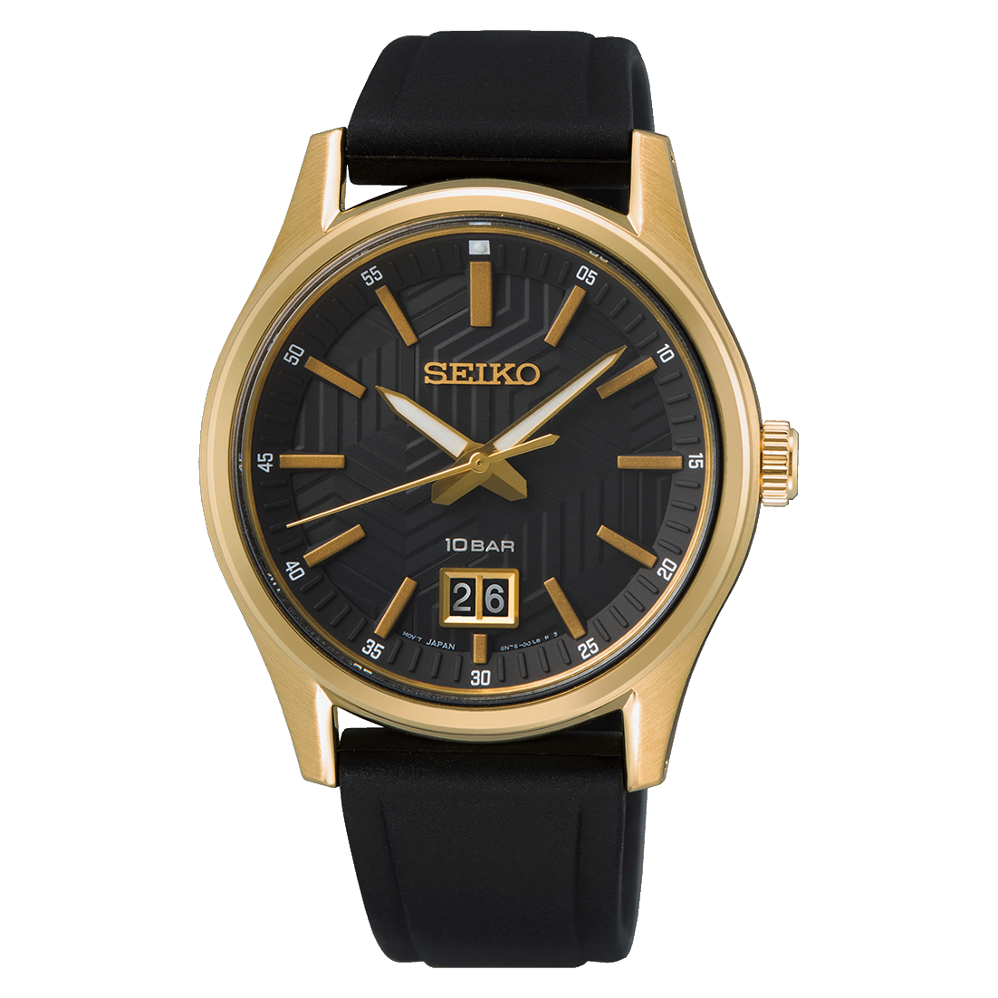 Seiko para caballero pulsera de caucho – SUR560P1