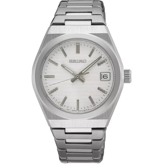 Seiko Essentials de señorita pulsera de metal 34 mm – SUR573P1