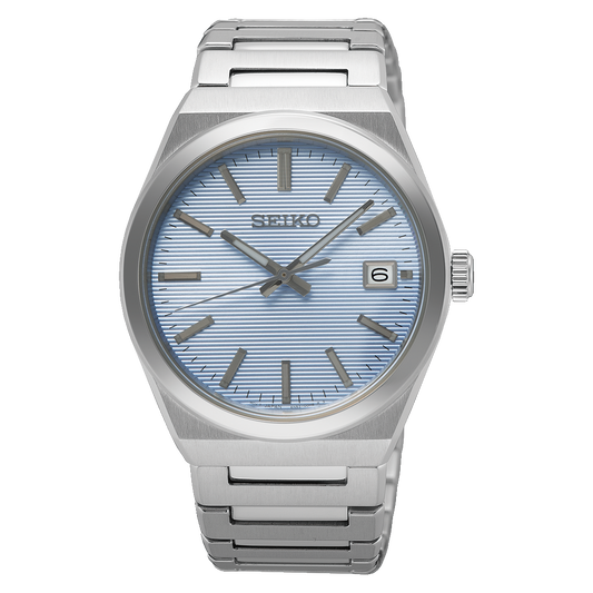 Seiko Essentials de caballero banda de acero inoxidable 39 mm – SUR599P1