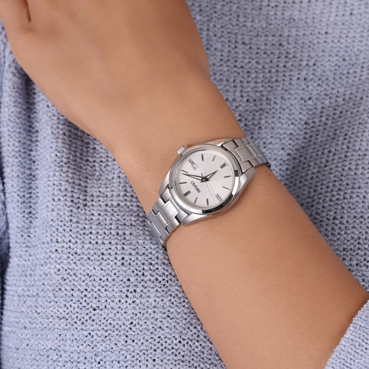 Seiko de dama pulsera de metal – SUR633P1