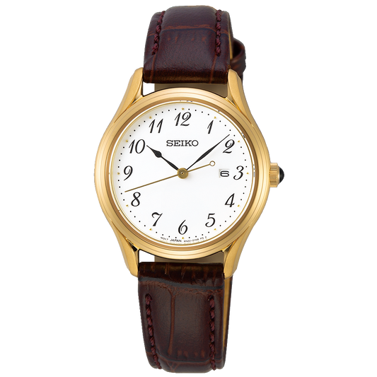 Seiko Neo Classic de mujer pulsera de piel – SUR638P1