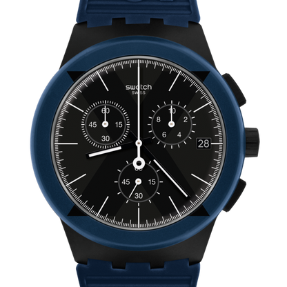 Swatch X-District de caballero correa de caucho – SUSB418
