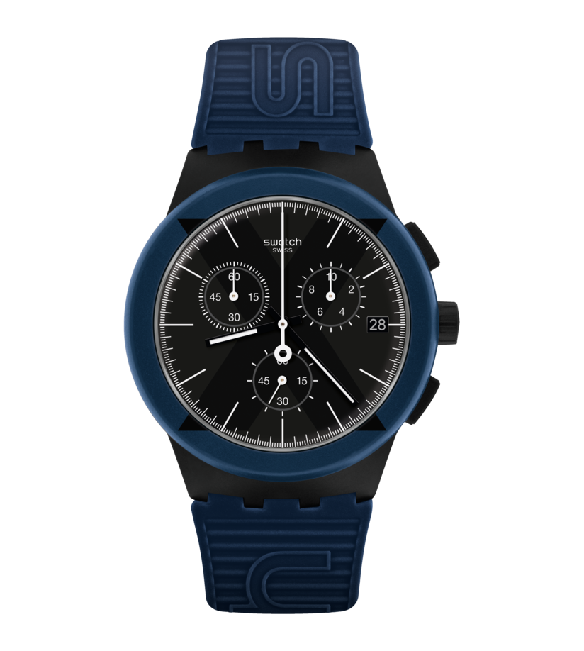 Swatch X-District de caballero correa de caucho – SUSB418