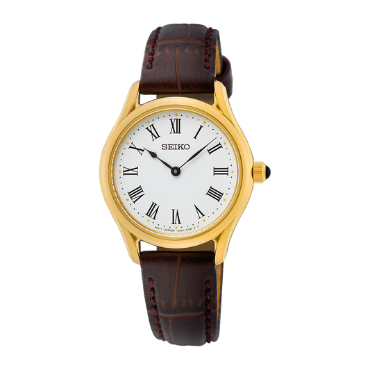 Seiko de dama pulsera de cuero – SWR072P1