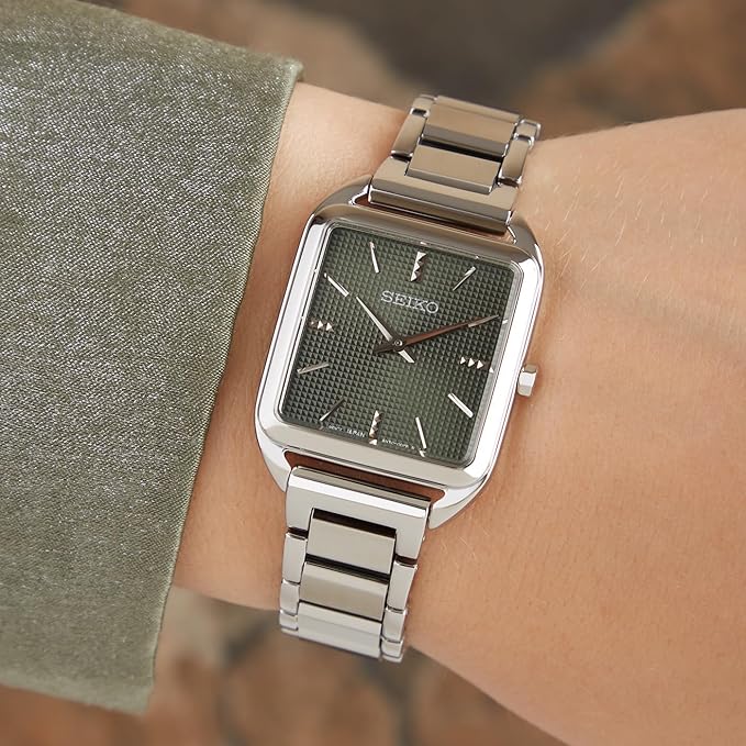 Seiko de dama pulsera de metal análogo – SWR075P1