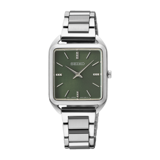 Seiko de dama pulsera de metal análogo – SWR075P1