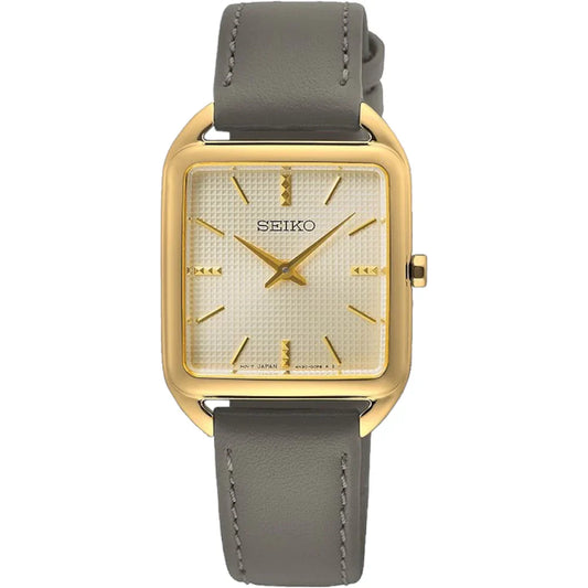 Seiko Essentials de dama pulsera de piel 26 mm – SWR090P1