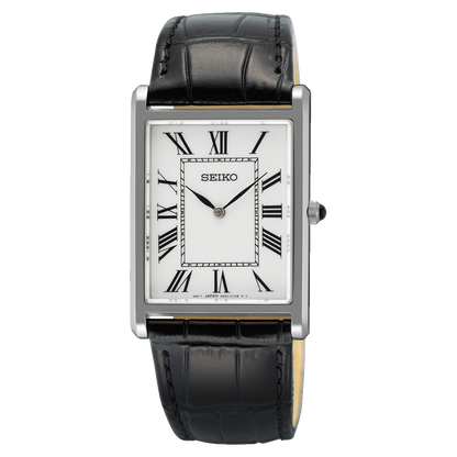 Seiko de hombre pulsera de piel – SWR103P1