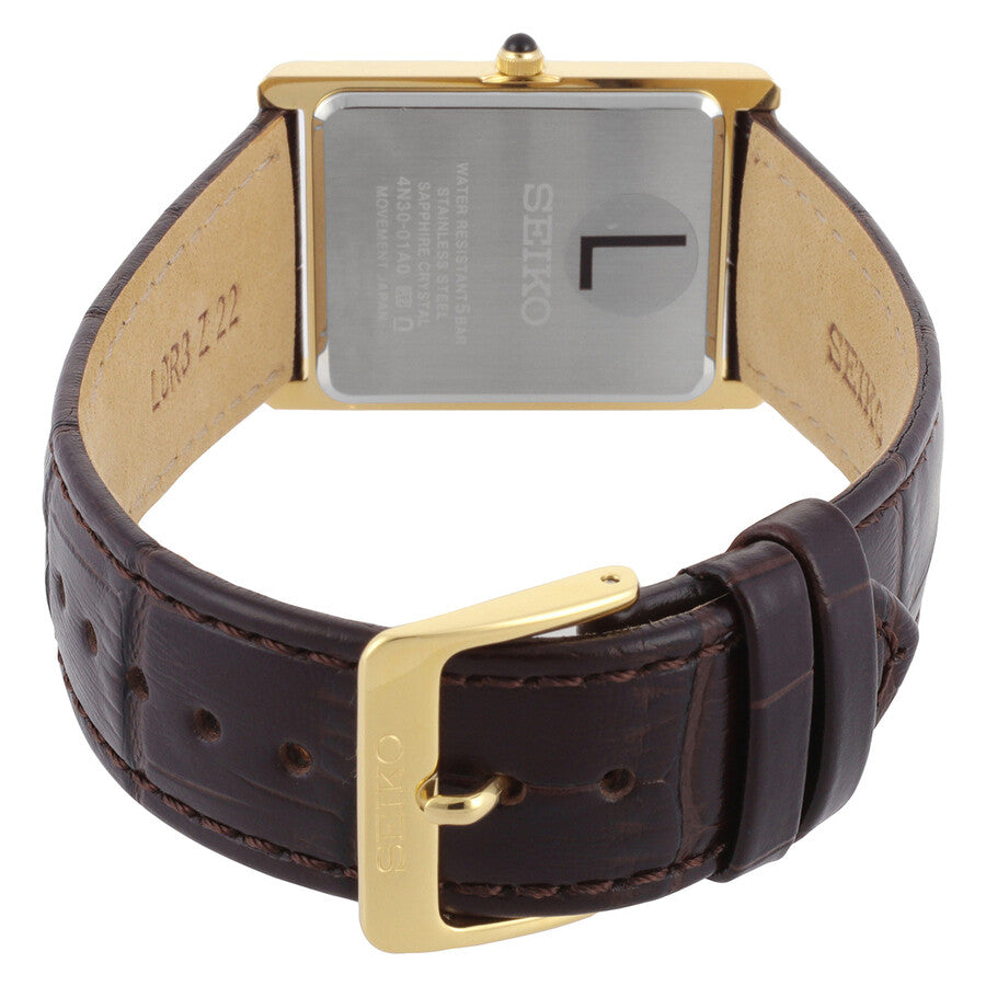 Seiko Classic de hombre pulsera de cuero – SWR106P1