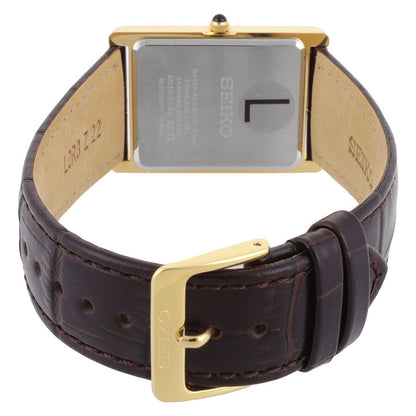 Seiko Classic de hombre pulsera de cuero – SWR106P1