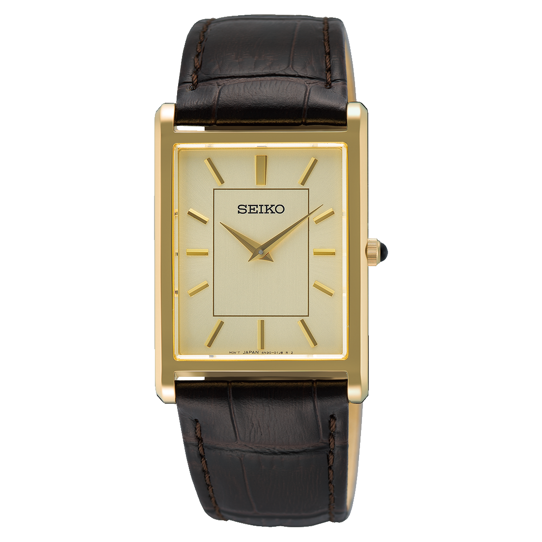 Seiko Classic de hombre pulsera de cuero – SWR106P1