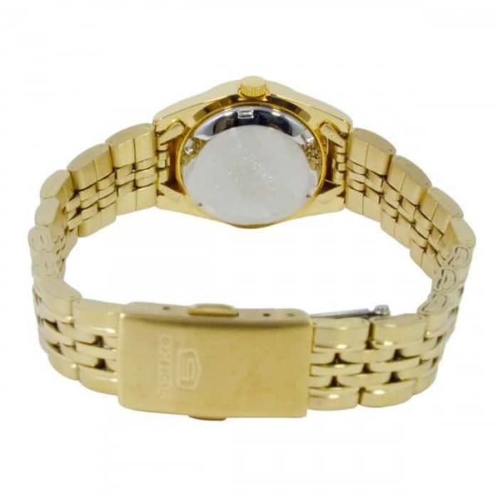 Seiko 5 para Mujer con Correa de Metal – SYMA40