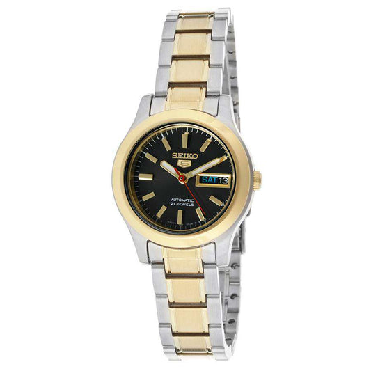 Seiko 5 para Mujer con Pulsera de Acero Inoxidable – SYMD94K1