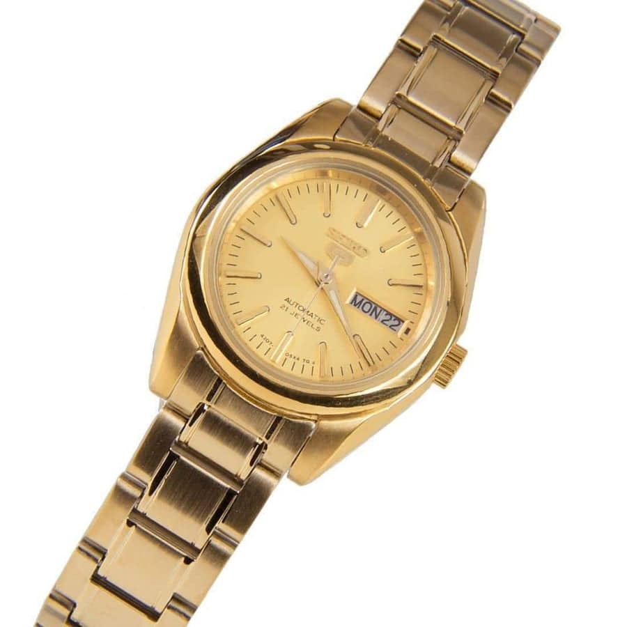 Seiko 5 para mujer pulsera de metal inoxidable – SYMK20K1