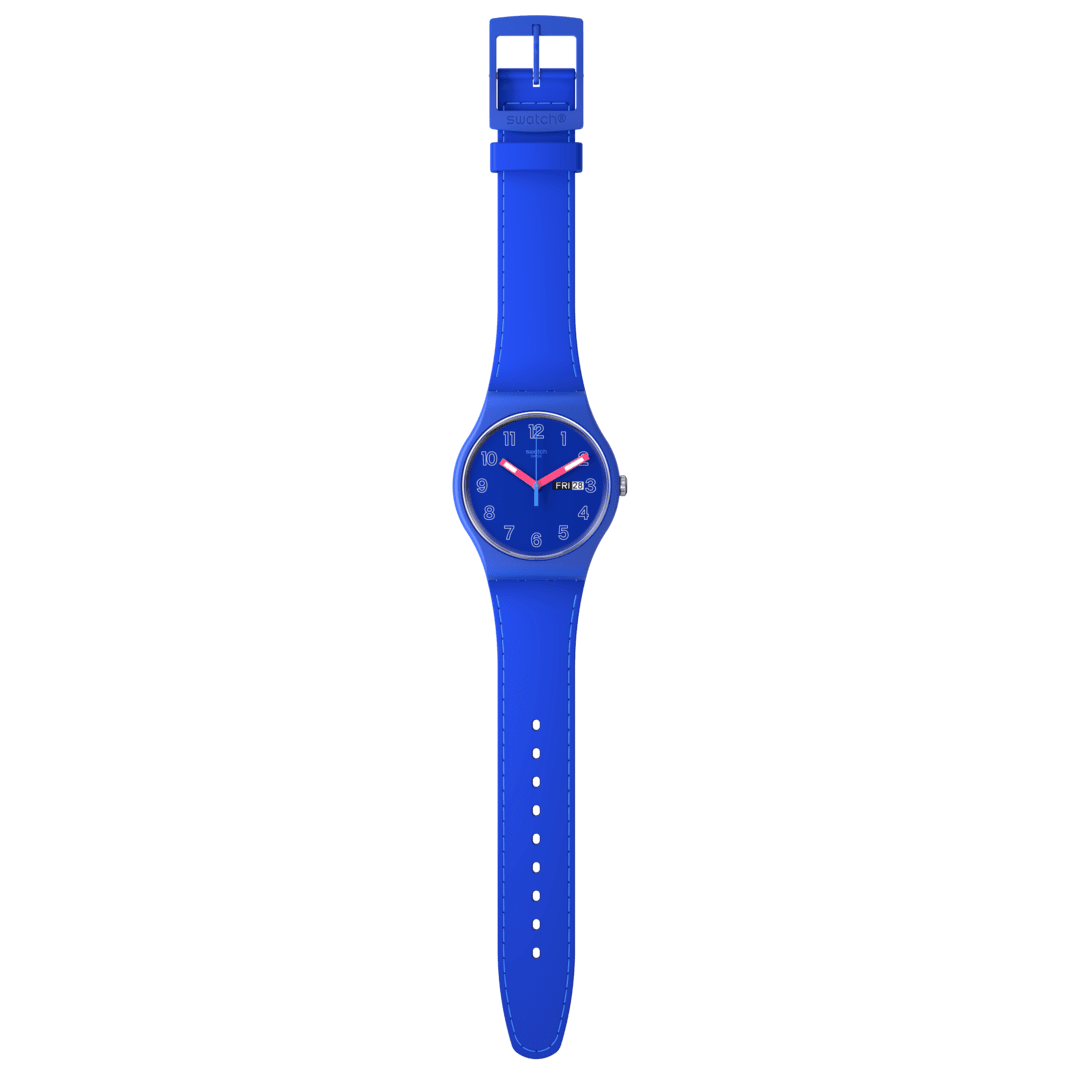 Swatch Cobalt Disco de hombre pulsera de resina – SO29N705