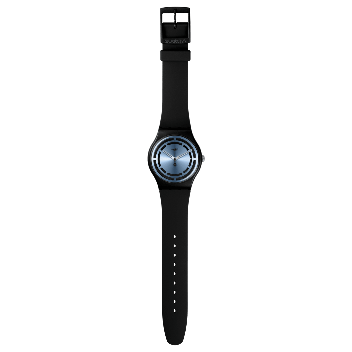 Swatch Circled Lines Unisex banda de resina – SO32B118