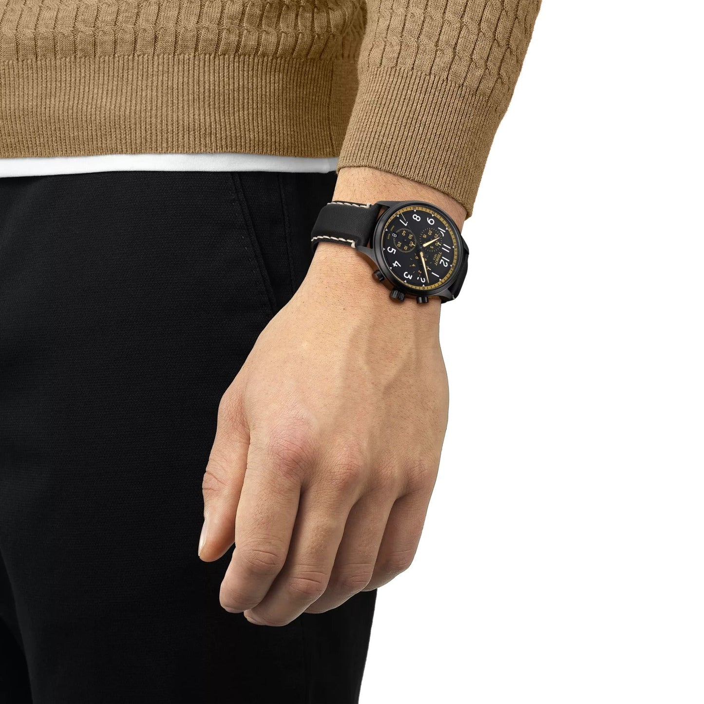 Tissot Chrono XL de hombre correa de cuero – T116.617.36.052.02