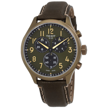 Tissot Chrono XL de hombre correa de piel – T116.617.36.092.00