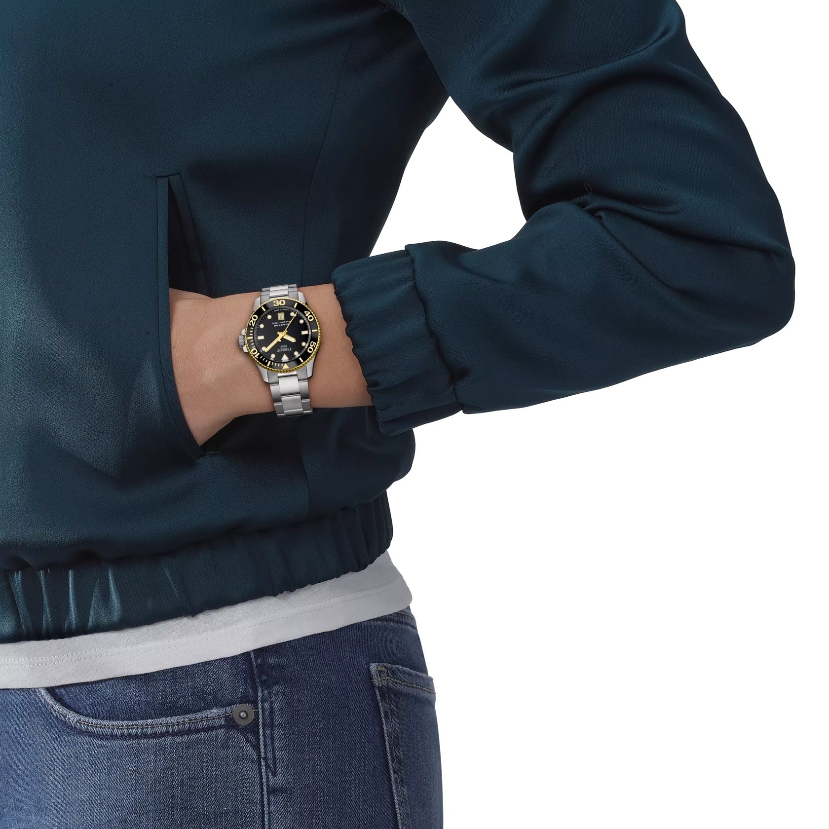 Tissot Seastar 1000 de hombre correa de metal – T120.210.21.051.00