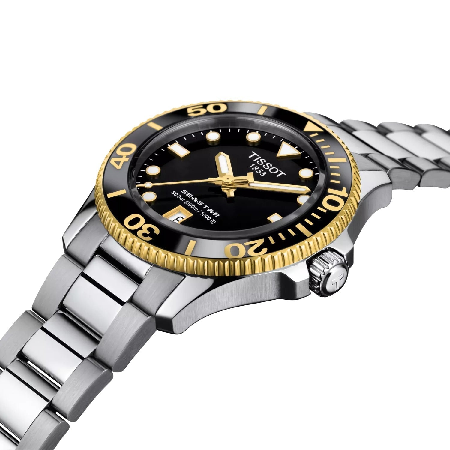 Tissot Seastar 1000 de hombre correa de metal – T120.210.21.051.00